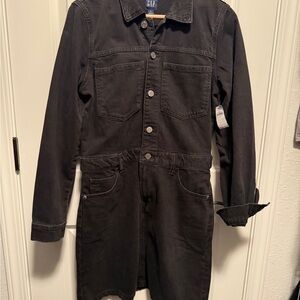 GAP Women’s Denim Black Dress